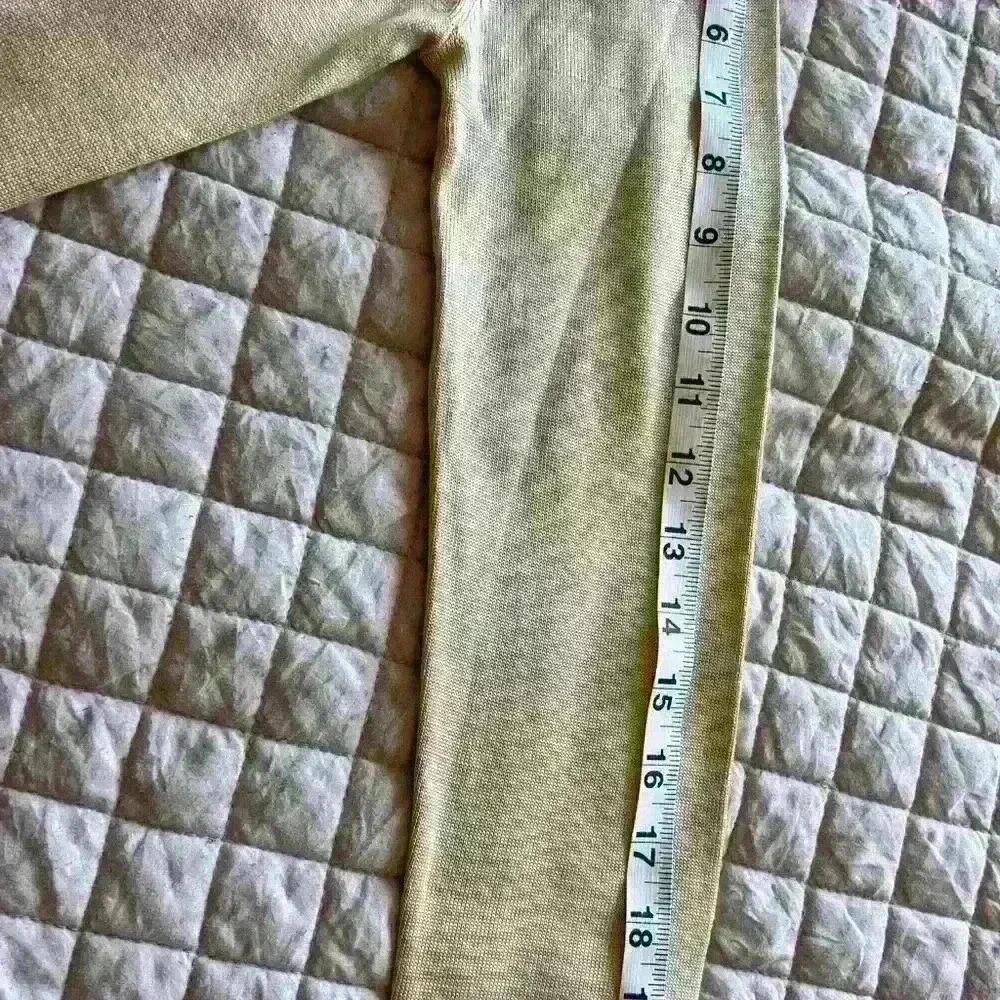 100% silk cardigan with ruffle front detail size M/L - Picture 2 of 8